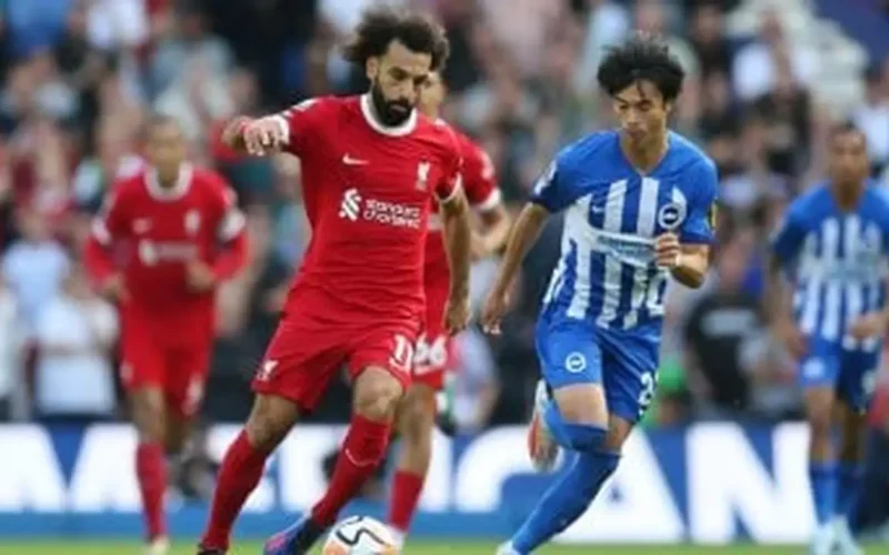 أرقام مرعبة.. محمد صلاح يهدد برايتون برقم قياسي جديد في الدوري الإنجليزي